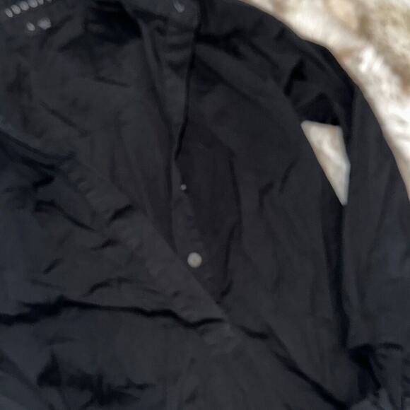 Theory black collared mini dress | Sz 4 - Picture 5 of 5